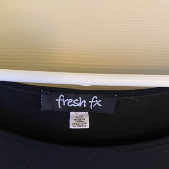 fresh fx tunic top dress, size small, black - Picture 2 of 5